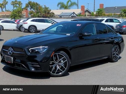 Obsidian Black Metallic 2021 Mercedes-Benz E-Class E 350