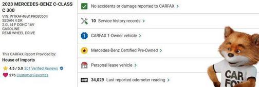 2023 Mercedes-Benz C-Class Sedan