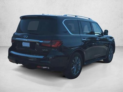 Hermosa Blue 2021 INFINITI QX80 Luxe