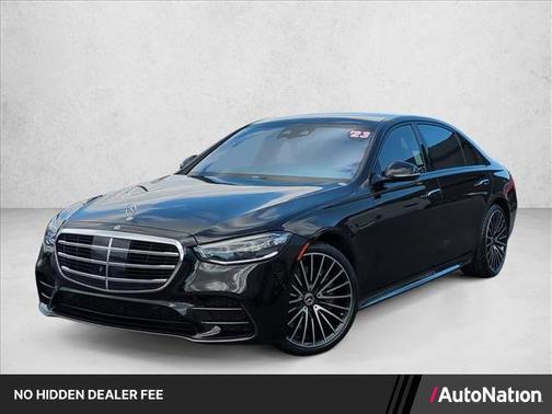 Black 2023 Mercedes-Benz S-Class S 580 4MATIC