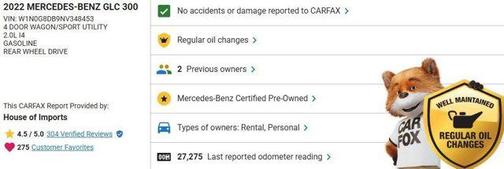 2022 Mercedes-Benz GLC 300 Base