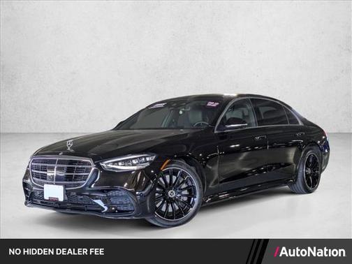 Black 2022 Mercedes-Benz S-Class S 580 4MATIC