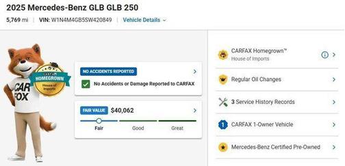 Night Black 2025 Mercedes-Benz GLB 250 Base