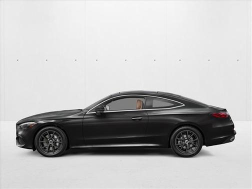 Obsidian Black Metallic 2026 Mercedes-Benz CLE 300 4MATIC Coupe