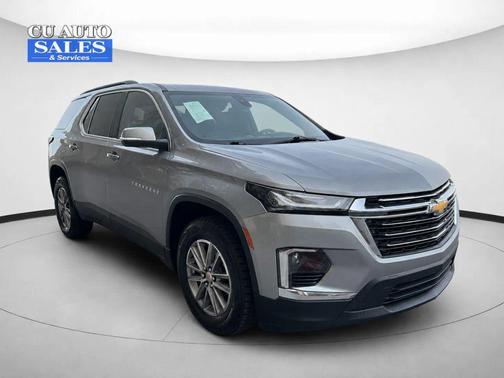 Silver 2023 Chevrolet Traverse LT Cloth