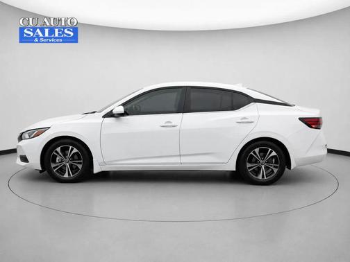 White 2023 Nissan Sentra SV