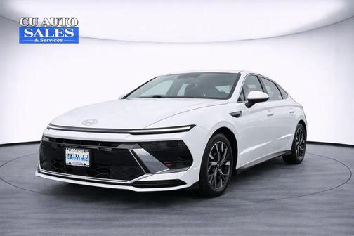 Serenity White 2025 Hyundai SONATA SEL