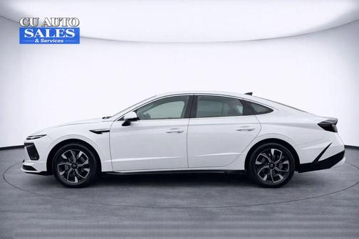 Serenity White 2025 Hyundai SONATA SEL