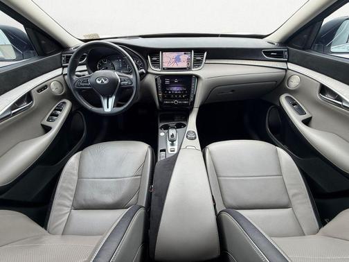 Radiant White 2023 INFINITI QX50 SENSORY AWD