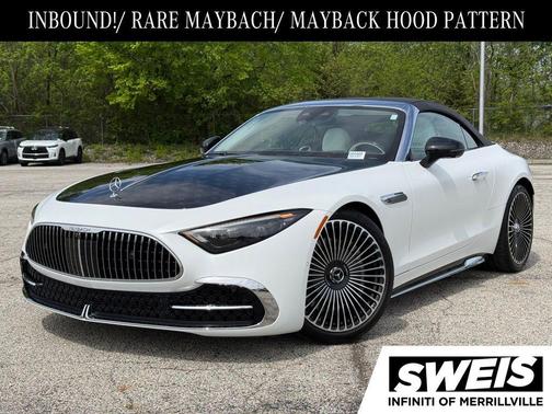 MANUFAKTUR moonlight white magno (White Ambiance) 2026 Mercedes-Benz Maybach SL 680 Monogram Series 4MATIC