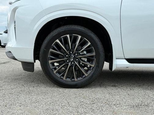 Radiant White/Black Obsidian 2026 INFINITI QX80 AUTOGRAPH AWD
