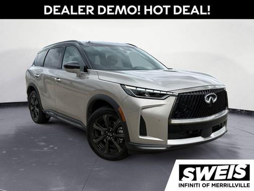 Warm Titanium/Black Obsidian 2026 INFINITI QX60 AUTOGRAPH