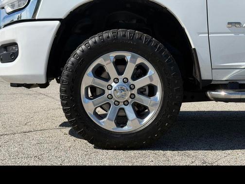 Bright White Clearcoat 2023 RAM 3500 Laramie Crew Cab 4x4 6'4' Box