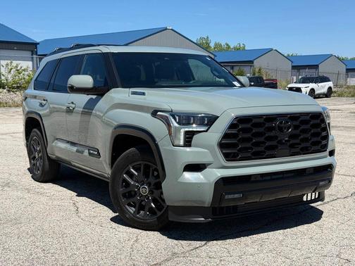 Lunar Rock 2024 Toyota Sequoia Platinum