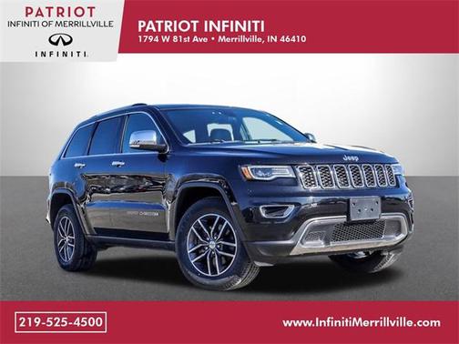 Diamond Black Crystal Pearlcoat 2017 Jeep Grand Cherokee Limited
