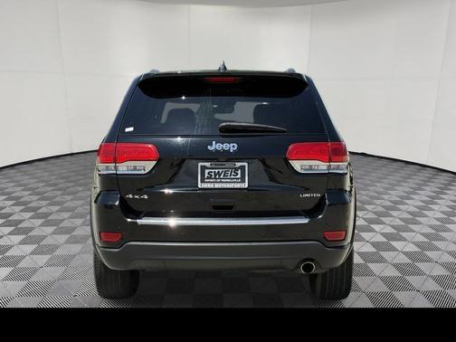 Diamond Black Crystal Pearlcoat 2017 Jeep Grand Cherokee Limited