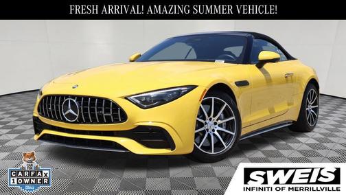 Sun Yellow 2023 Mercedes-Benz AMG SL 43 Base