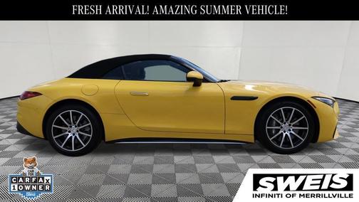 Sun Yellow 2023 Mercedes-Benz AMG SL 43 Base