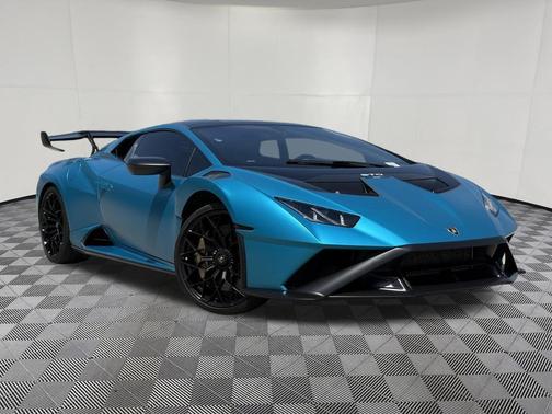 Blu Uranus Matt 2022 Lamborghini Huracan STO Coupe