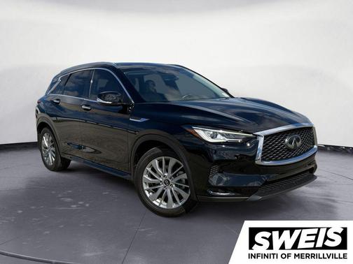 Black Obsidian 2023 INFINITI QX50 LUXE AWD