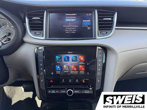 Black Obsidian 2023 INFINITI QX50 LUXE AWD