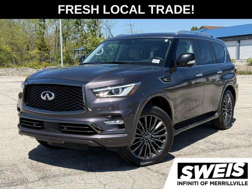 Anthracite Gray 2023 INFINITI QX80 PREMIUM SELECT AWD