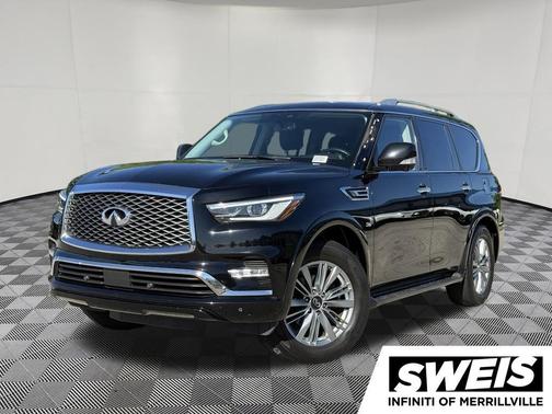 Black Obsidian 2019 INFINITI QX80 Luxe