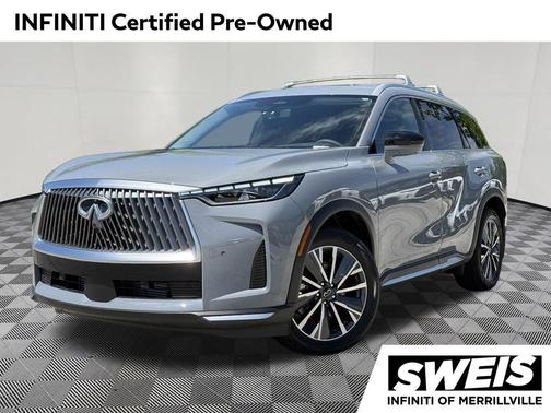 Harbor Gray 2026 INFINITI QX60 LUXE AWD