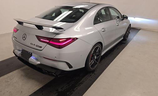 Cirrus Silver Metallic 2025 Mercedes-Benz AMG CLA 45 AMG CLA 45 4MATIC