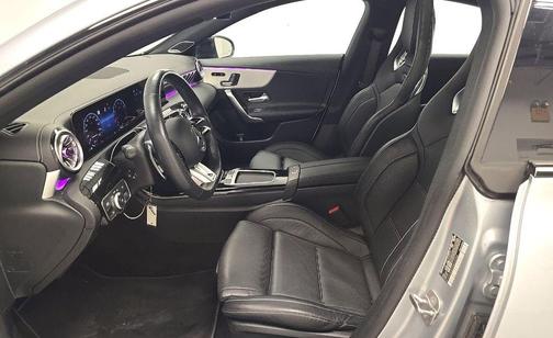 Cirrus Silver Metallic 2025 Mercedes-Benz AMG CLA 45 AMG CLA 45 4MATIC