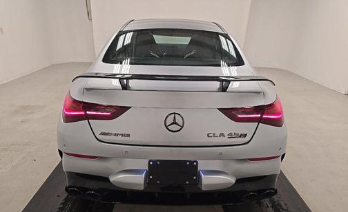 Cirrus Silver Metallic 2025 Mercedes-Benz AMG CLA 45 AMG CLA 45 4MATIC