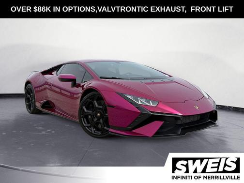 Purple 2023 Lamborghini Huracan Tecnica Coupe