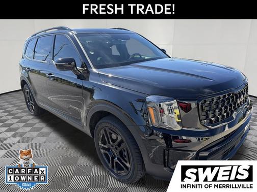 Ebony Black 2025 Kia Telluride SX X-Line