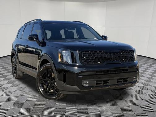 Ebony Black 2025 Kia Telluride SX X-Line