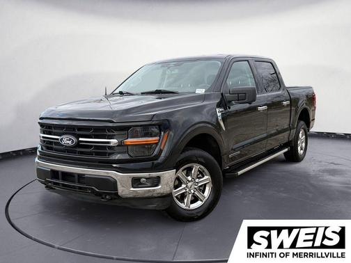 AGATE BLACK METALLIC 2024 Ford F-150 XLT