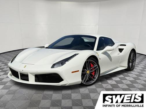 Bianco Avus 2019 Ferrari 488 Spider Base