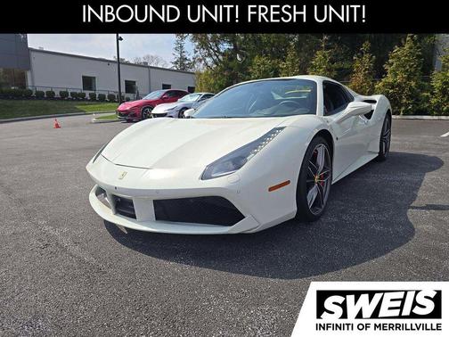 Bianco Avus 2019 Ferrari 488 Spider Base