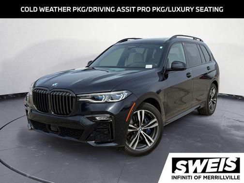 Carbon Black Metallic 2021 BMW X7 M50i