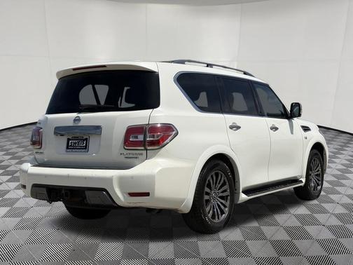 Pearl White Tricoat 2019 Nissan Armada Platinum