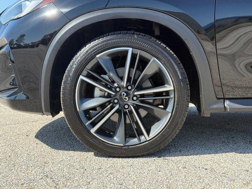 Black Obsidian 2025 INFINITI QX50 Sport AWD