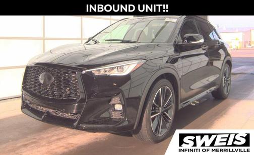 Black Obsidian 2025 INFINITI QX50 Sport AWD