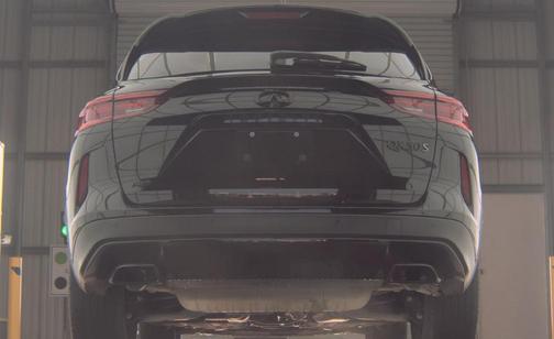 Black Obsidian 2025 INFINITI QX50 Sport AWD