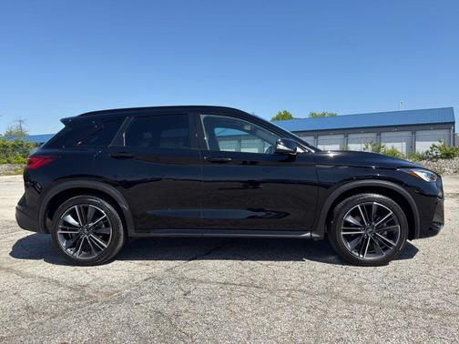 Black Obsidian 2025 INFINITI QX50 Sport AWD