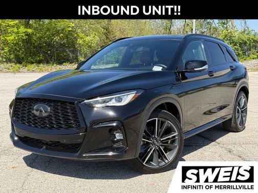 Black Obsidian 2025 INFINITI QX50 Sport AWD