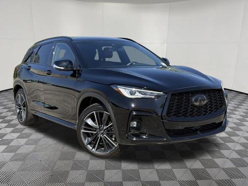 Black Obsidian 2025 INFINITI QX50 Sport AWD