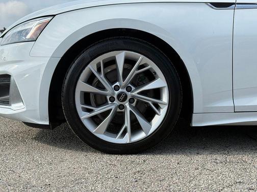 Glacier White Metallic 2023 Audi A5 Sportback Premium Plus