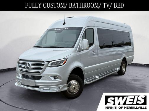 iridium silver metallic 2023 Mercedes-Benz Sprinter 3500XD High Roof