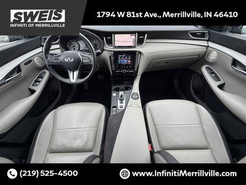 Hermosa Blue 2023 INFINITI QX50 SENSORY AWD
