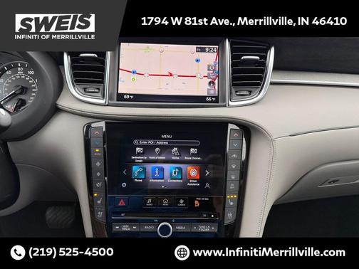 Hermosa Blue 2023 INFINITI QX50 SENSORY AWD