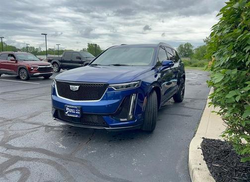 Blue 2024 Cadillac XT6 Sport AWD